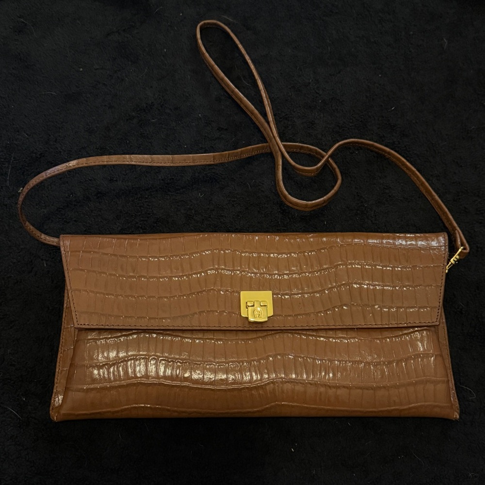 EUC Vintage Etienne Aigner Clutch with Strap